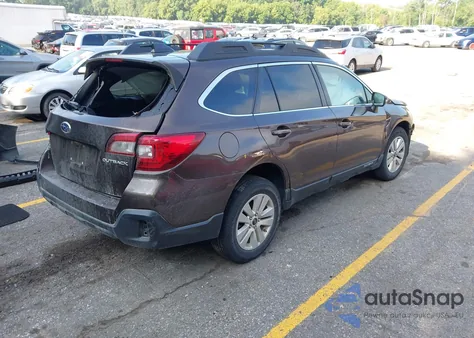 2019 Subaru Outback 2.5I Premium из США, поврежденный, VIN 4S4BSAFC2K3356425